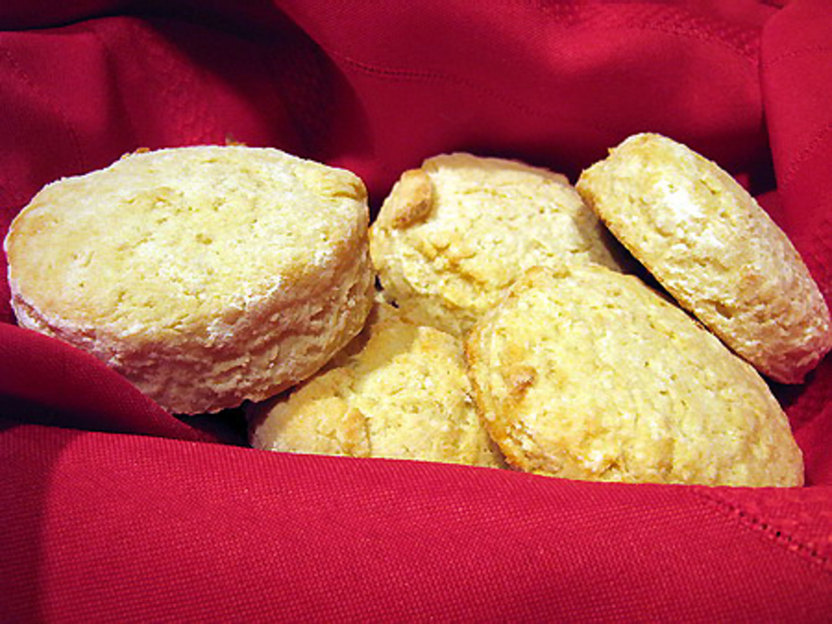 Simple Sour Cream Biscuits