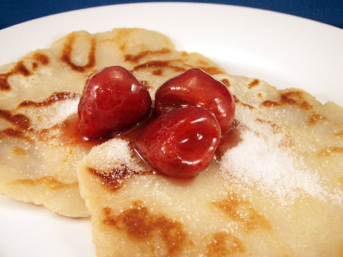 Norwegian Potato And Rye Pancake Flatbreads - Lefse