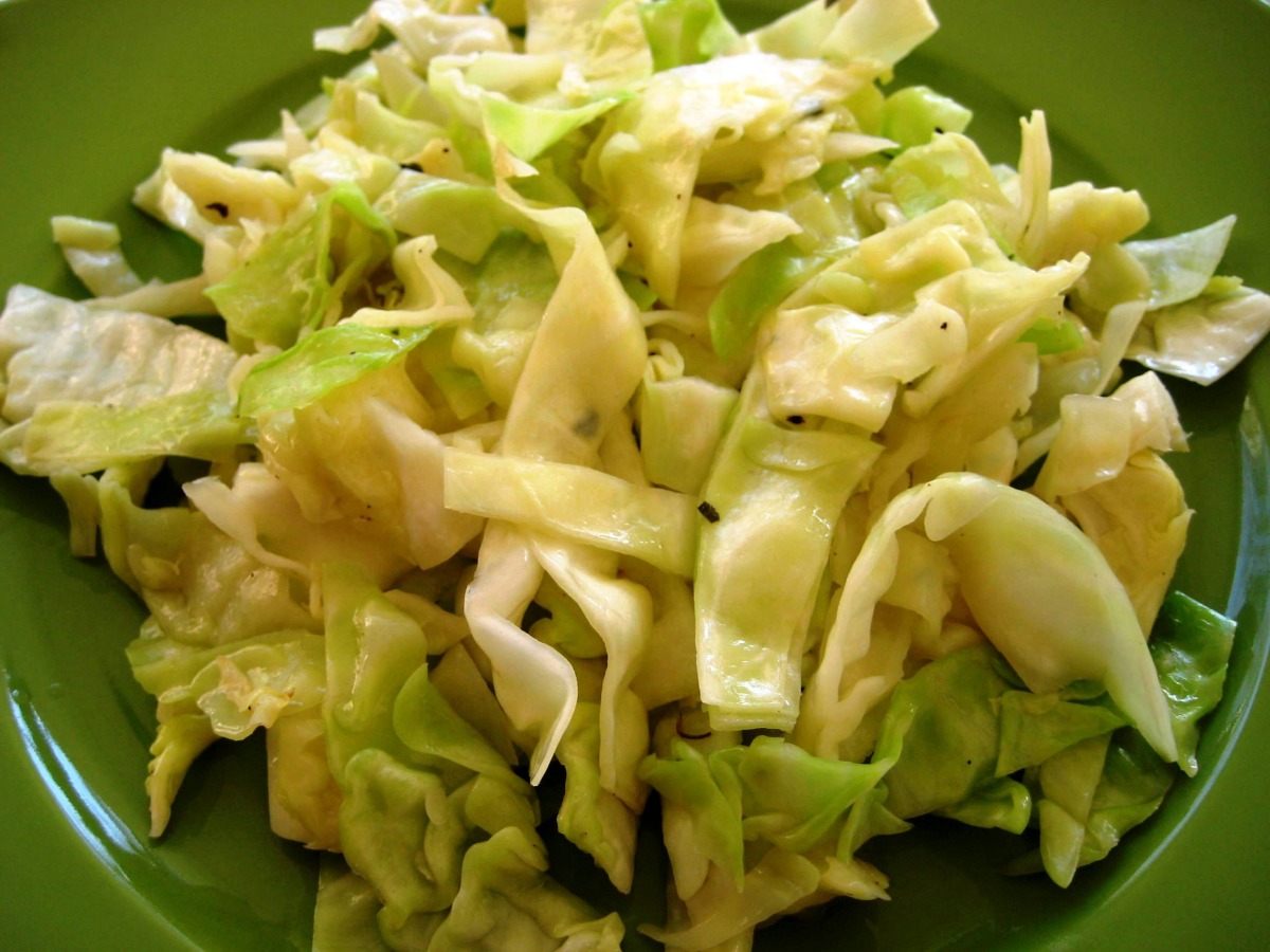 Skillet Herbed Cabbage
