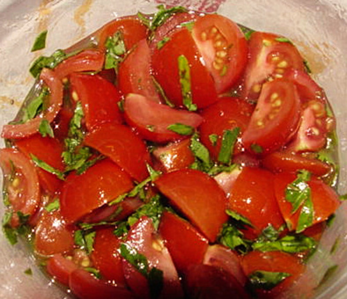 Herbed Cherry Tomatoes