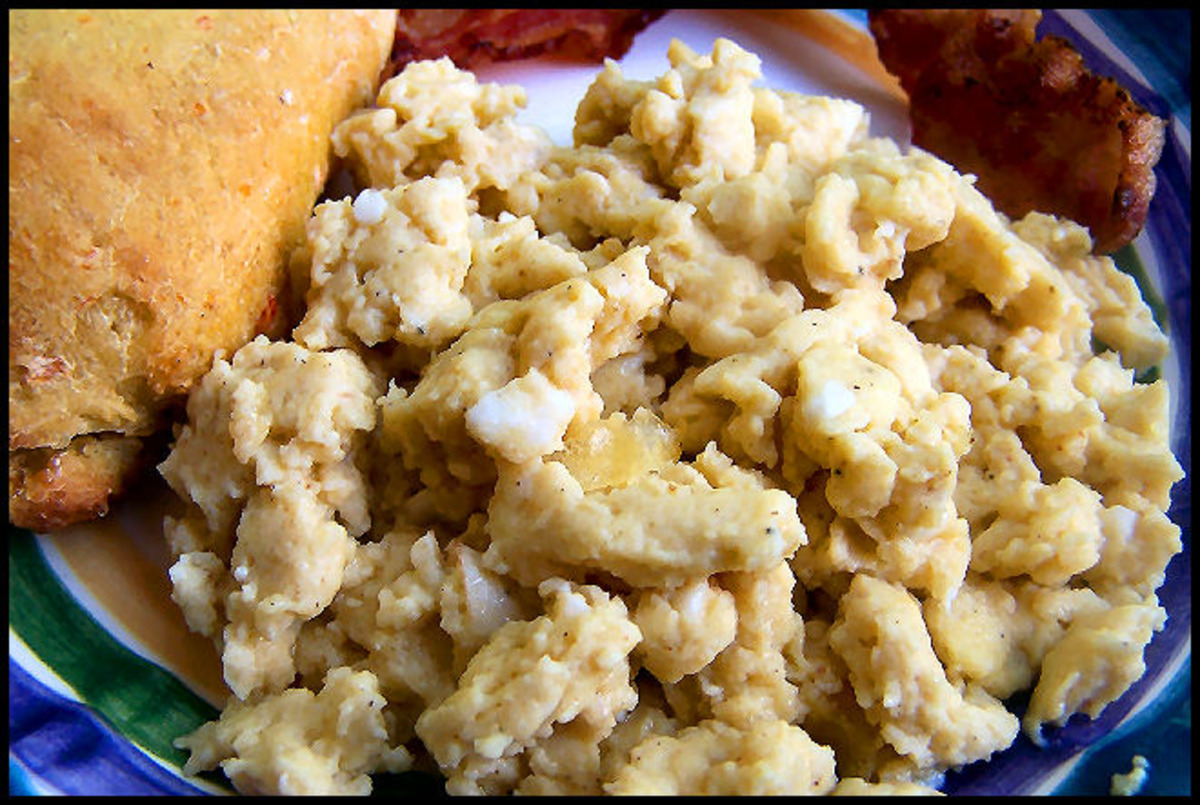 Swedish Country Style Scrambled Eggs