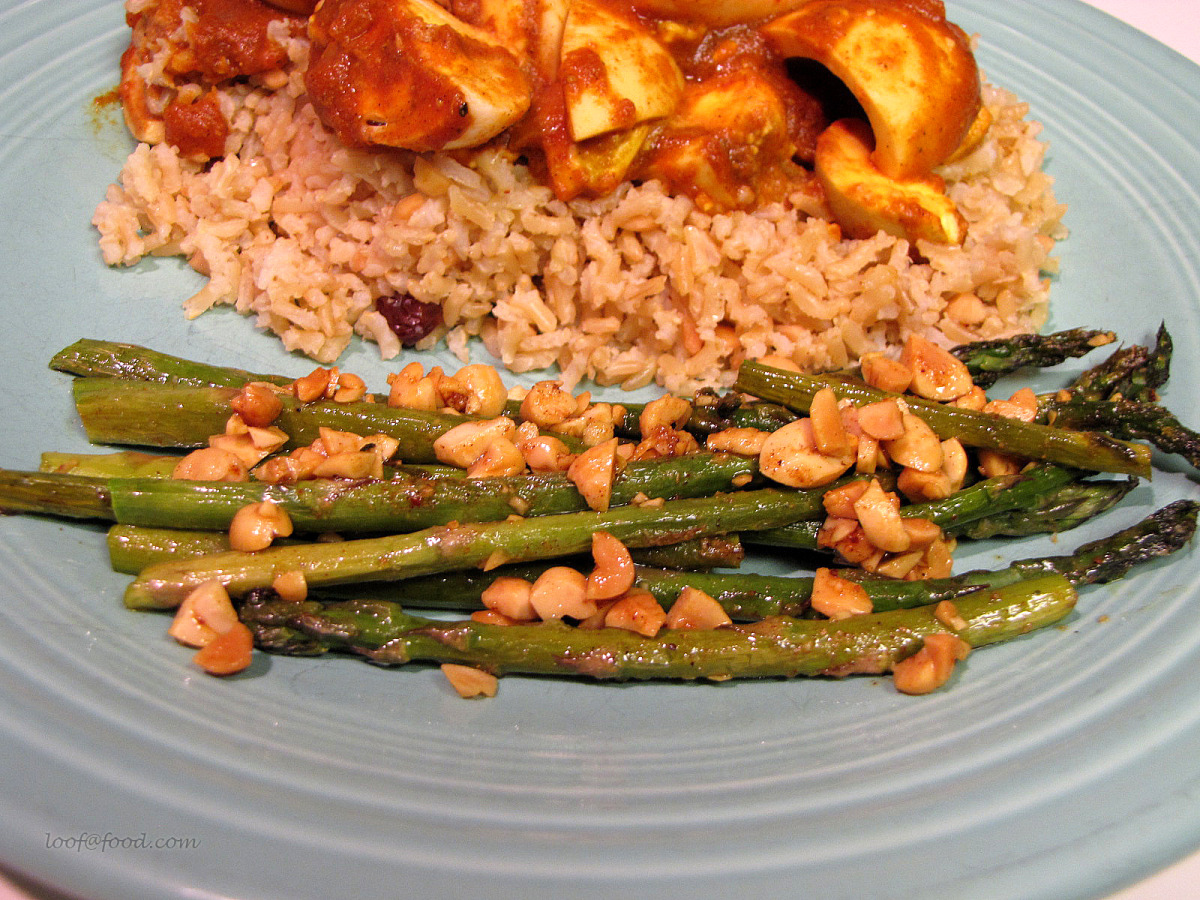 Roasted Asparagus Masala