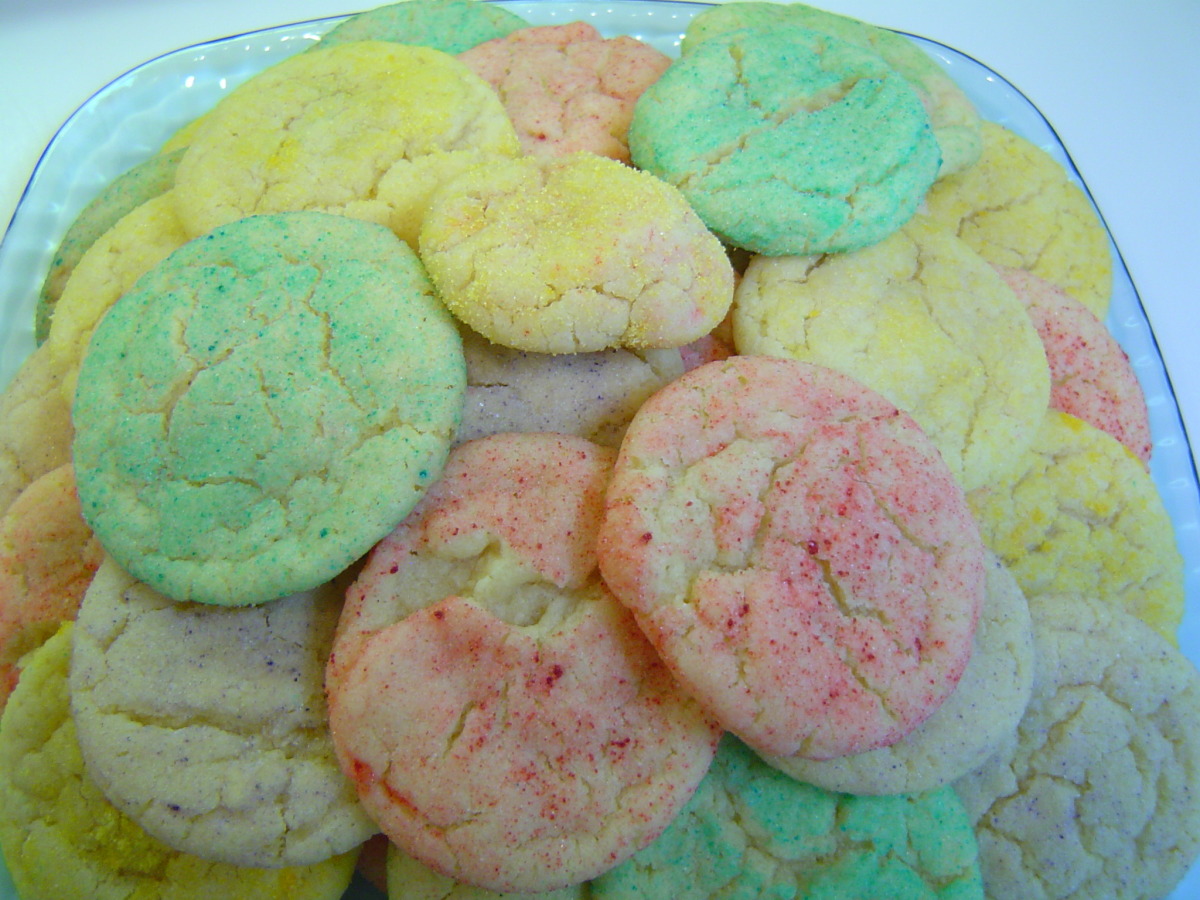 Crackled Sugar Cookies
