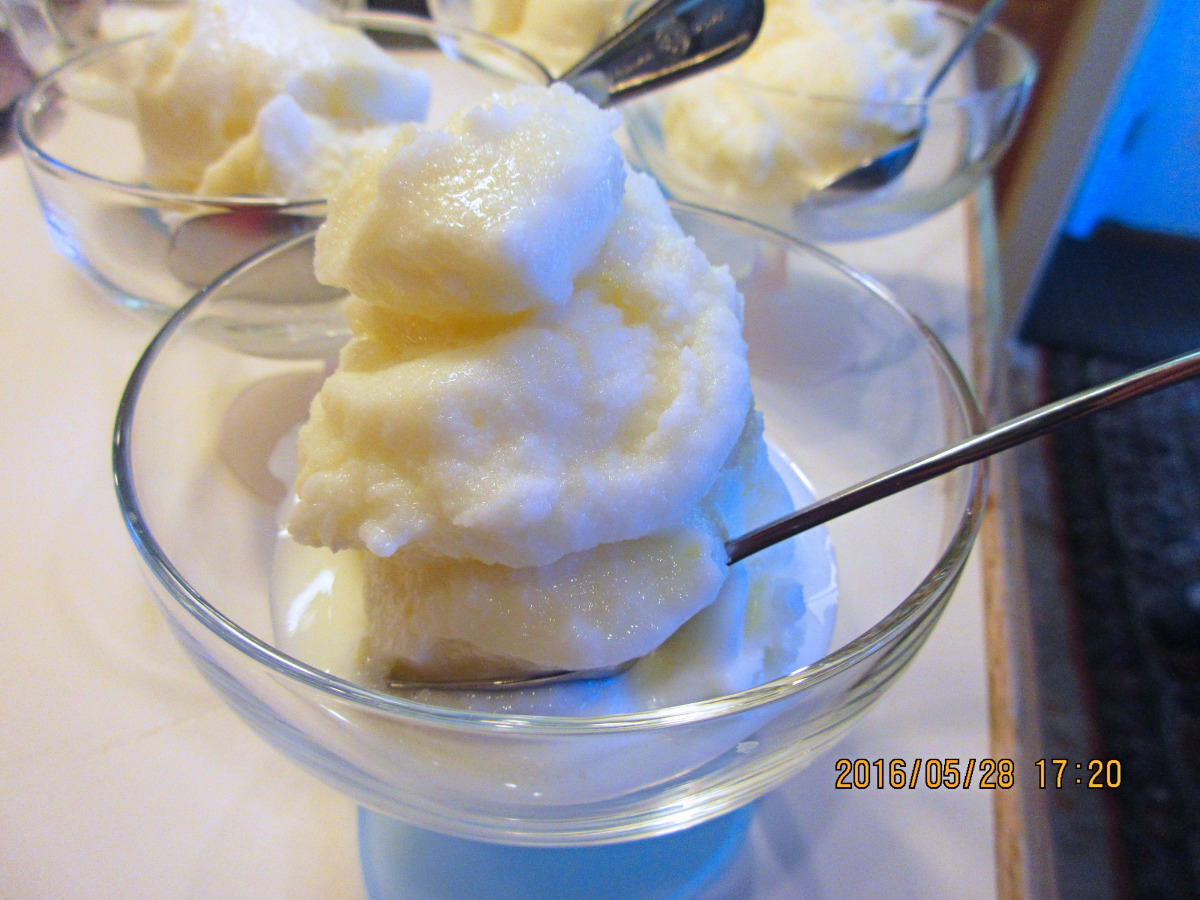King Arthur Lemon Sherbet